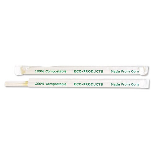7.75" Clear Wrapped Straw - Case, 400/pk, 24 Pk/ct 7.75" Clear Wrapped Straw - Case, 400/pk, 24 Pk/ct