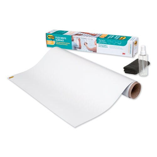 Flex Write Surface, 36" X 24", White Flex Write Surface, 36" X 24", White