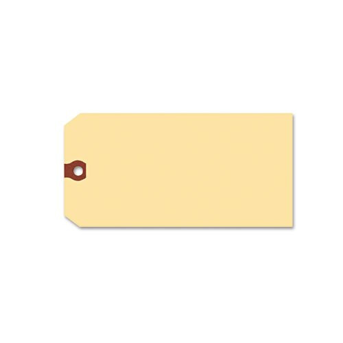 Unstrung Shipping Tags, 13-pt. Stock, 6 1/4 X 3 1/8, Manila, 1,000/box Unstrung Shipping Tags, 13-pt. Stock, 6 1/4 X 3 1/8, Manila, 1,000/box