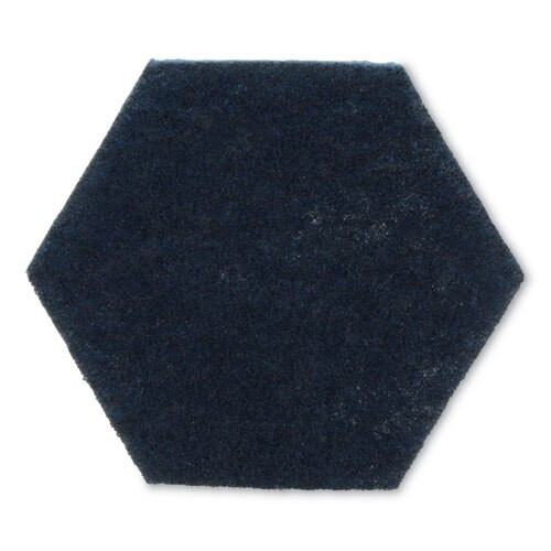Low Scratch Scour Pad 2000hex, 5.75" X 5", Blue, 15/carton Low Scratch Scour Pad 2000hex, 5.75" X 5", Blue, 15/carton