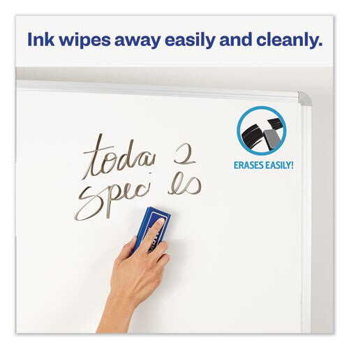 Marks A Lot Pen-style Dry Erase Marker, Medium Bullet Tip, Assorted Colors, 4/set Marks A Lot Pen-style Dry Erase Marker, Medium Bullet Tip, Assorted Colors, 4/set