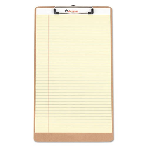 Hardboard Clipboard, 1/2" Capacity, Holds 8 1/2w X 14h, Brown, 3/pack Hardboard Clipboard, 1/2" Capacity, Holds 8 1/2w X 14h, Brown, 3/pack