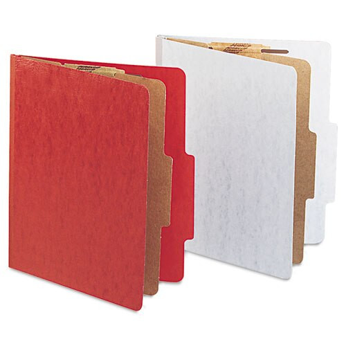 20 Pt. Presstex Classification Folders, 1 Divider, Letter Size, Gray, 10/box 20 Pt. Presstex Classification Folders, 1 Divider, Letter Size, Gray, 10/box