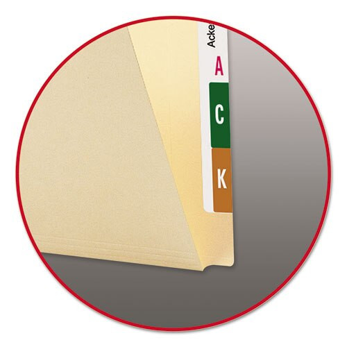Extended End Tab Manila Folders, Straight Tab, Letter Size, 100/box Extended End Tab Manila Folders, Straight Tab, Letter Size, 100/box