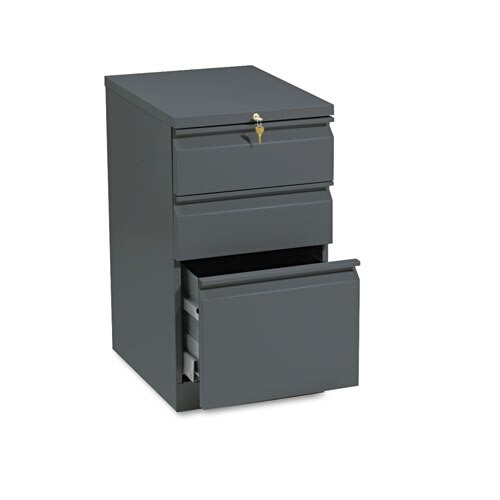 Efficiencies Mobile Box/box/file Pedestal, 15w X 19.88d X 28h, Charcoal Efficiencies Mobile Box/box/file Pedestal, 15w X 19.88d X 28h, Charcoal