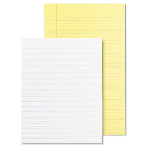 Glue Top Pads, Wide/legal Rule, 8.5 X 14, Canary, 50 Sheets, Dozen Glue Top Pads, Wide/legal Rule, 8.5 X 14, Canary, 50 Sheets, Dozen