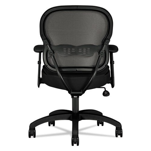 Wave Mesh Mid-back Task Chair, Supports Up To 250 Lbs., Black Seat/black Back, Black Base Wave Mesh Mid-back Task Chair, Supports Up To 250 Lbs., Black Seat/black Back, Black Base