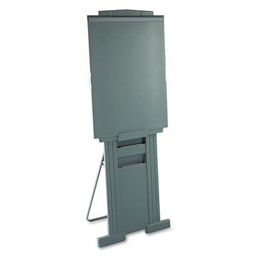 Duramax Portable Presentation Easel, Adjusts 39" To 72" High, Plastic, Gray Duramax Portable Presentation Easel, Adjusts 39" To 72" High, Plastic, Gray