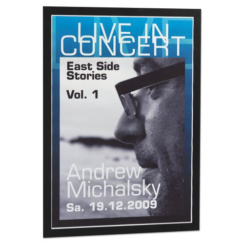 Duraframe Sign Holder, 11 X 17, Black Frame, 2/pack Duraframe Sign Holder, 11 X 17, Black Frame, 2/pack