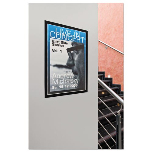 Duraframe Sign Holder, 11 X 17, Black Frame, 2/pack Duraframe Sign Holder, 11 X 17, Black Frame, 2/pack