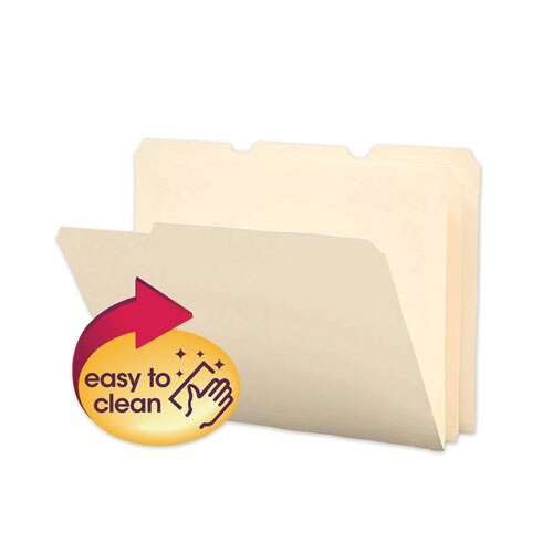 Poly Manila Folders, 1/3-cut Tabs, Letter Size, 12/pack Poly Manila Folders, 1/3-cut Tabs, Letter Size, 12/pack