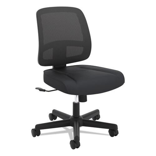 Valutask Mesh Back Task Chair, Supports Up To 250 Lbs., Black Seat/black Back, Black Base Valutask Mesh Back Task Chair, Supports Up To 250 Lbs., Black Seat/black Back, Black Base