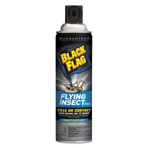 Black Flag Flying Insect Killer 3, 18 Oz Aerosol, Fresh Black Flag Flying Insect Killer 3, 18 Oz Aerosol, Fresh