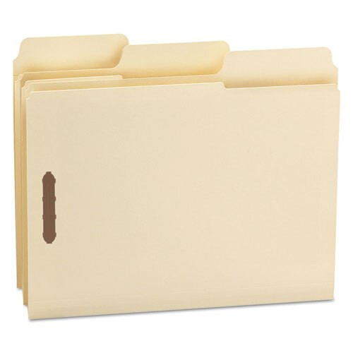 Supertab Reinforced Guide Height 2-fastener Folders, 1/3-cut Tabs, Letter Size, 14 Pt. Manila, 50/box Supertab Reinforced Guide Height 2-fastener Folders, 1/3-cut Tabs, Letter Size, 14 Pt. Manila, 50/box