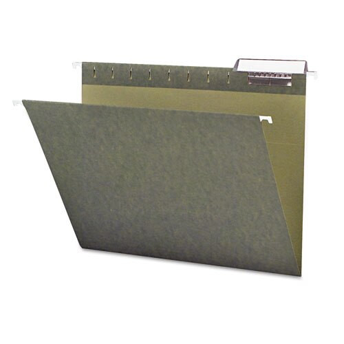 Hanging Folders, Letter Size, 1/5-cut Tab, Standard Green, 25/box Hanging Folders, Letter Size, 1/5-cut Tab, Standard Green, 25/box