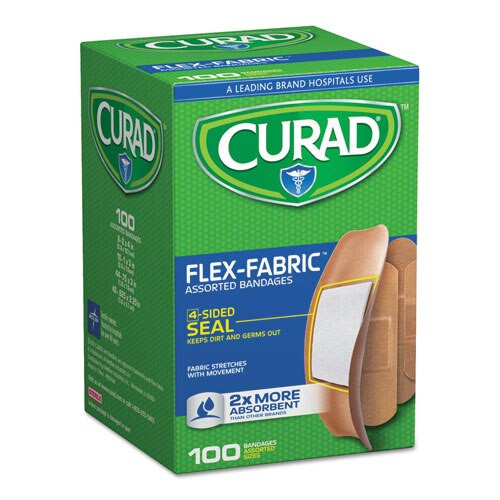 General Purpose Bandages, 3/4" X 3", 100/box General Purpose Bandages, 3/4" X 3", 100/box