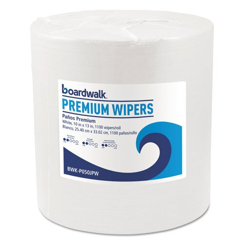 Hydrospun Wipers, White, 10 X 13, 1100/roll Hydrospun Wipers, White, 10 X 13, 1100/roll
