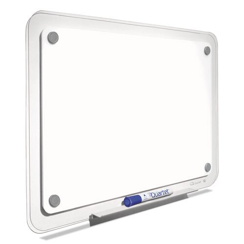 Iq Total Erase Board, 11 X 7, White, Clear Frame Iq Total Erase Board, 11 X 7, White, Clear Frame