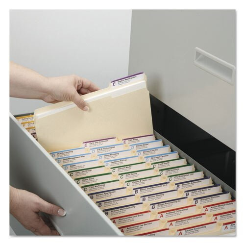 100% Recycled Manila Top Tab File Folders, 1/3-cut Tabs, Legal Size, 100/box 100% Recycled Manila Top Tab File Folders, 1/3-cut Tabs, Legal Size, 100/box