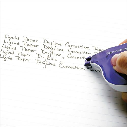 Dryline Correction Tape, Non-refillable, 1/6" X 472", 2/pack Dryline Correction Tape, Non-refillable, 1/6" X 472", 2/pack