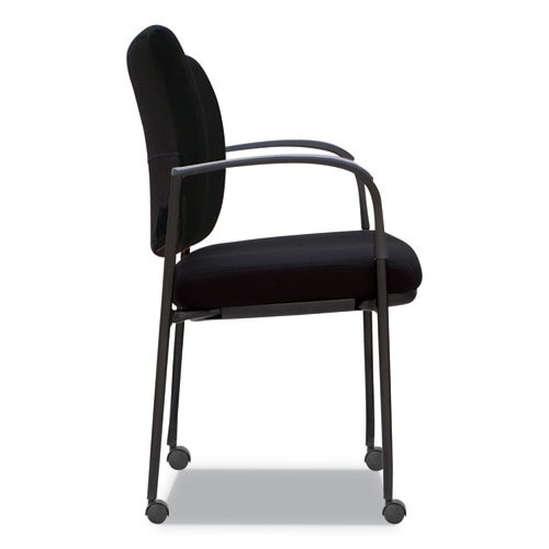 Alera Iv Series Guest Chairs, 24.80'' X 22.83'' X 32.28'', Black Seat/black Back, Black Base, 2/carton Alera Iv Series Guest Chairs, 24.80'' X 22.83'' X 32.28'', Black Seat/black Back, Black Base, 2/carton