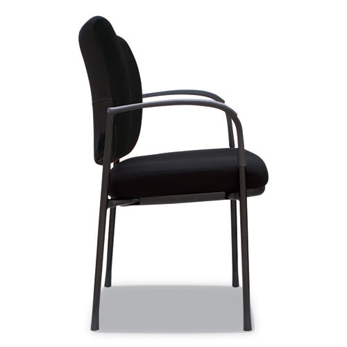 Alera Iv Series Guest Chairs, 24.80'' X 22.83'' X 32.28'', Black Seat/black Back, Black Base, 2/carton Alera Iv Series Guest Chairs, 24.80'' X 22.83'' X 32.28'', Black Seat/black Back, Black Base, 2/carton