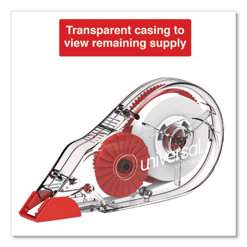 Correction Tape Dispenser, Non-refillable, 1/5" X 315", 2/pack Correction Tape Dispenser, Non-refillable, 1/5" X 315", 2/pack