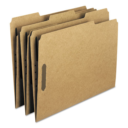 Top Tab 2-fastener Folders, 1/3-cut Tabs, Letter Size, 11 Pt. Kraft, 50/box Top Tab 2-fastener Folders, 1/3-cut Tabs, Letter Size, 11 Pt. Kraft, 50/box