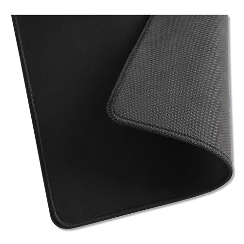 Large Mouse Pad, Nonskid Base, 9 7/8 X 11 7/8 X 1/8, Black Large Mouse Pad, Nonskid Base, 9 7/8 X 11 7/8 X 1/8, Black