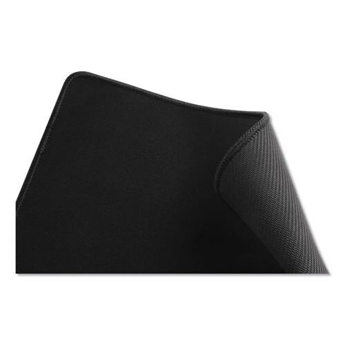 Large Mouse Pad, Nonskid Base, 9 7/8 X 11 7/8 X 1/8, Black Large Mouse Pad, Nonskid Base, 9 7/8 X 11 7/8 X 1/8, Black