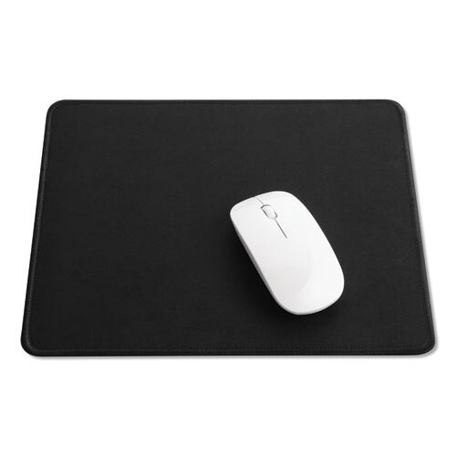 Large Mouse Pad, Nonskid Base, 9 7/8 X 11 7/8 X 1/8, Black Large Mouse Pad, Nonskid Base, 9 7/8 X 11 7/8 X 1/8, Black