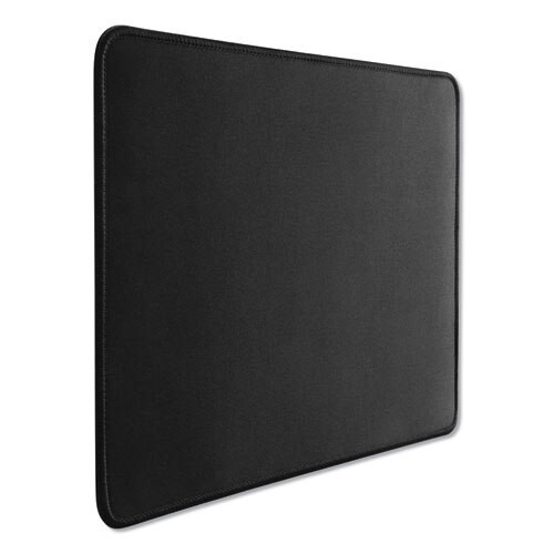 Large Mouse Pad, Nonskid Base, 9 7/8 X 11 7/8 X 1/8, Black Large Mouse Pad, Nonskid Base, 9 7/8 X 11 7/8 X 1/8, Black