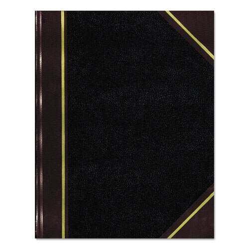 Texthide Record Book, Black/burgundy, 300 Green Pages, 10 3/8 X 8 3/8 Texthide Record Book, Black/burgundy, 300 Green Pages, 10 3/8 X 8 3/8