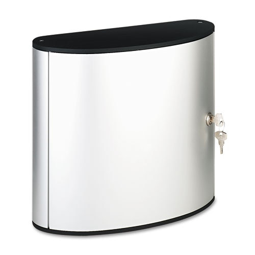 Locking Key Cabinet, 72-key, Brushed Aluminum, 11 3/4 X 4 5/8 X 15 3/4 Locking Key Cabinet, 72-key, Brushed Aluminum, 11 3/4 X 4 5/8 X 15 3/4