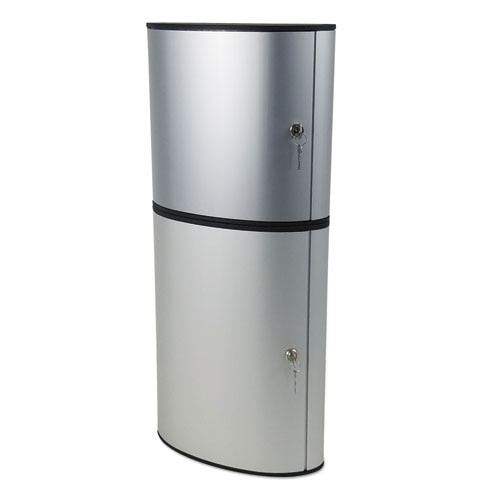 Locking Key Cabinet, 72-key, Brushed Aluminum, 11 3/4 X 4 5/8 X 15 3/4 Locking Key Cabinet, 72-key, Brushed Aluminum, 11 3/4 X 4 5/8 X 15 3/4