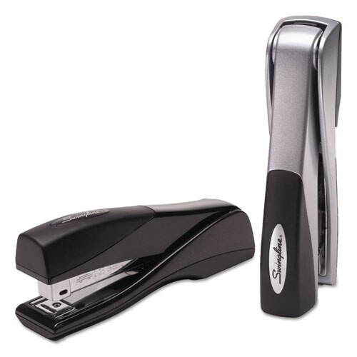 Optima Grip Full Strip Stapler, 25-sheet Capacity, Silver Optima Grip Full Strip Stapler, 25-sheet Capacity, Silver