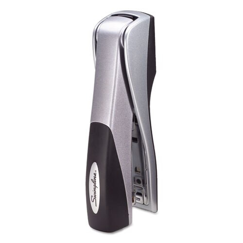 Optima Grip Full Strip Stapler, 25-sheet Capacity, Silver Optima Grip Full Strip Stapler, 25-sheet Capacity, Silver