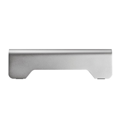 Slim Aluminum Monitor Riser, 15 3/4 X 8 1/4 X 2 1/2, Silver Slim Aluminum Monitor Riser, 15 3/4 X 8 1/4 X 2 1/2, Silver