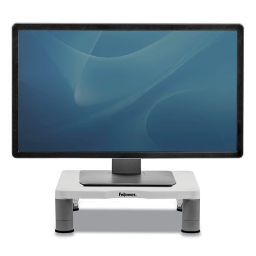 Standard Monitor Riser, 13 3/8 X 13 5/8 X 2, Platinum/graphite Standard Monitor Riser, 13 3/8 X 13 5/8 X 2, Platinum/graphite