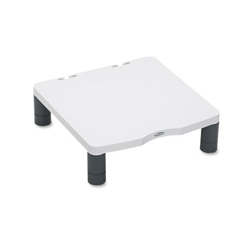 Standard Monitor Riser, 13 3/8 X 13 5/8 X 2, Platinum/graphite Standard Monitor Riser, 13 3/8 X 13 5/8 X 2, Platinum/graphite