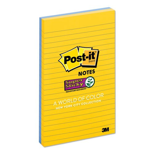 Pads In New York Colors, 5 X 8, 45-sheet, 2/pack