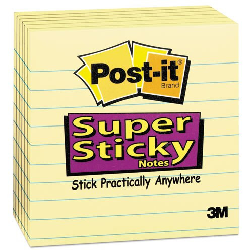 Canary Yellow Pads, Lined, 4 X 4, 90-sheet, 6/pack Canary Yellow Pads, Lined, 4 X 4, 90-sheet, 6/pack