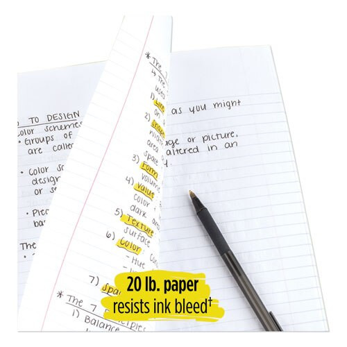 Reinforced Filler Paper, 3-hole, 8.5 X 11, College Rule, 100/pack Reinforced Filler Paper, 3-hole, 8.5 X 11, College Rule, 100/pack
