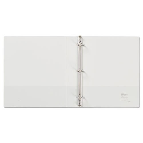 Durable View Binder With Durahinge And Slant Rings, 3 Rings, 1" Capacity, 11 X 8.5, White Durable View Binder With Durahinge And Slant Rings, 3 Rings, 1" Capacity, 11 X 8.5, White