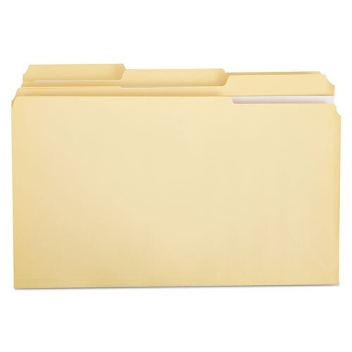 Double-ply Top Tab Manila File Folders, 1/3-cut Tabs, Legal Size, 100/box Double-ply Top Tab Manila File Folders, 1/3-cut Tabs, Legal Size, 100/box
