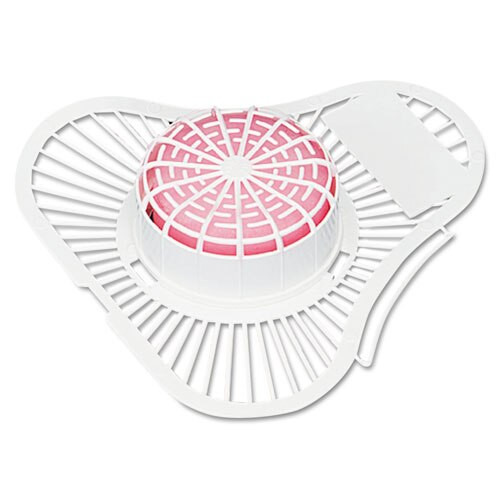 Urinal Screen W/ Para Deodorizer Block, Cherry, 12/box Urinal Screen W/ Para Deodorizer Block, Cherry, 12/box
