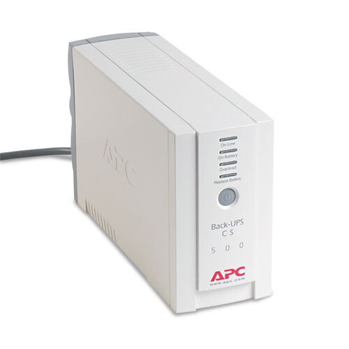 Bk500 Back-ups Cs Battery Backup System, 6 Outlets, 500 Va, 480 J Bk500 Back-ups Cs Battery Backup System, 6 Outlets, 500 Va, 480 J