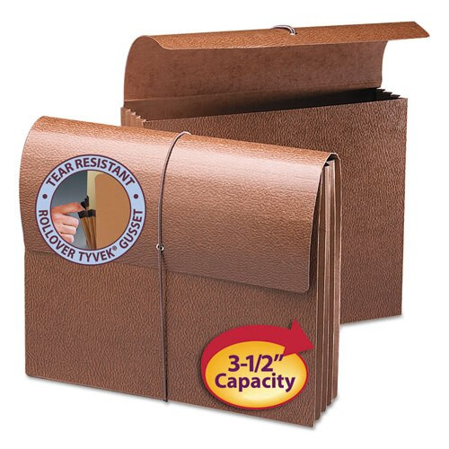 Classic Expanding Wallets, 3.5" Expansion, 1 Section, Letter Size, Redrope Classic Expanding Wallets, 3.5" Expansion, 1 Section, Letter Size, Redrope