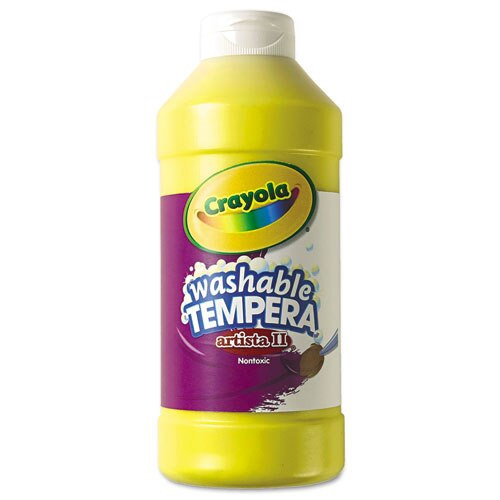 Artista Ii Washable Tempera Paint, White, 16 Oz Artista Ii Washable Tempera Paint, White, 16 Oz