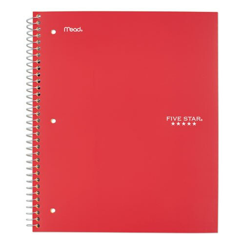 Wirebound Notebook, 5 Subjects, College Rule, Assorted Color Covers, 11 X 8.5, 200 Sheets Wirebound Notebook, 5 Subjects, College Rule, Assorted Color Covers, 11 X 8.5, 200 Sheets